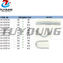 Car air conditioning fitting Aluminium #6 #8 #10 #12