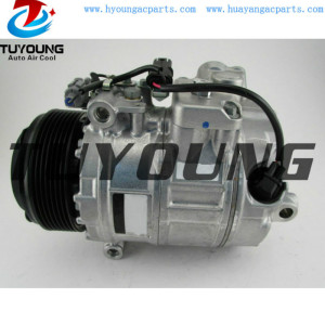 7SBU17C Auto a/c compressor BMW 525d 530d 730d X6 30d X5 35d 3.0 447160-1210 447160-9791 64526987890