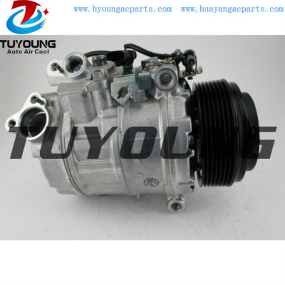 7SBU17C Auto a/c compressor BMW 525d 530d 730d X6 30d X5 35d 3.0 447160-1210 447160-9791 64526987890