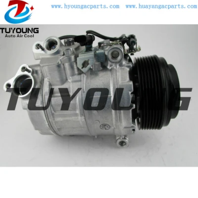 7SBU17C Auto a/c compressor BMW 525d 530d 730d X6 30d X5 35d 3.0 447160-1210 447160-9791 64526987890
