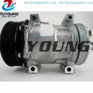 SD7H15 Sanden 709 car air-conditioning compressor for Peterbilt Kenworth Trucks 8pk