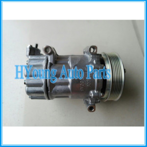 SD6C12 auto a/c compressor for PEUGEOT 307 1.4 2003- 9670318880 9659875780 9671216280 6453WK 6453WL