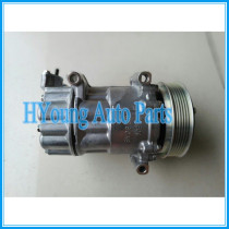 SD6C12 auto a/c compressor for PEUGEOT 307 1.4 2003- 9670318880 9659875780 9671216280 6453WK 6453WL