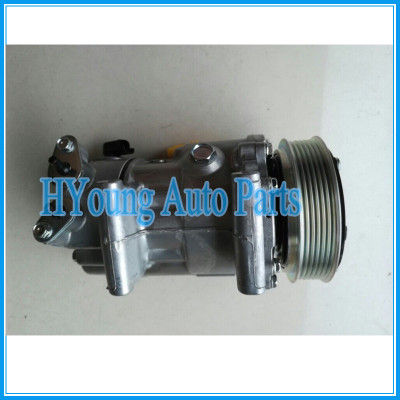 SD6C12 auto a/c compressor for PEUGEOT 307 1.4 2003- 9670318880 9659875780 9671216280 6453WK 6453WL