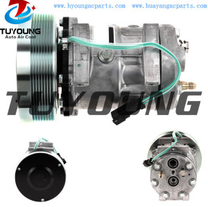 SD7H15 4302 4840 58798 5318 Auto A/C Compressor CATERPILLAR Case IH New Holland Tractor 183-5106 5011179 1835106 75R81134 RD5112360