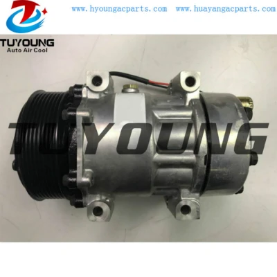 SD7H15 Sanden 709 auto a/c compressors for Ford F650 F750 5.9L 2004- 2015 Kenworth heavy truck
