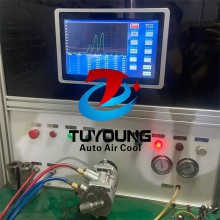 Newly introduced testing machine for testing automotive air conditioning compressors