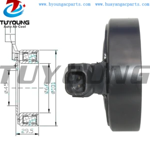 VS16 Auto ac compressor clutch coil for Ford Transit Citroen Jumper 101*66*45*29.5 mm 1385920