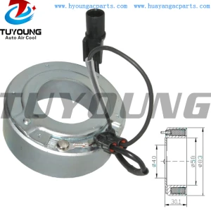 MSC90CA Auto a/c compressor clutch coil for Mitsubishi Lancer Outlander Peugeot 4007 MR513427