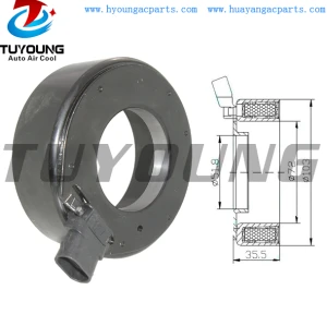 V5 Auto ac compressor clutch coil for Opel Movano Renault 93198021 8200421410 103*72*51.8*35.5 mm