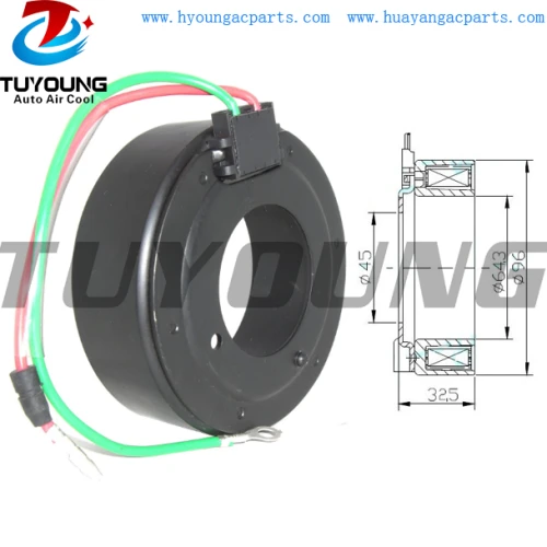 HS110R TRSE07 TRSE09 12V ac compressor clutch coil for Honda Accord Jazz 38810-RSH-E01 38810-RBA-006