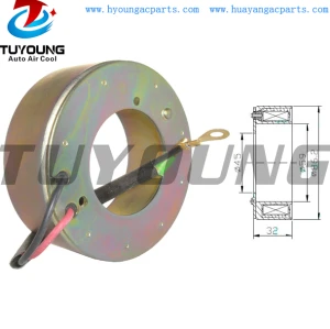 TRS90 3057 HS-110R 12V Auto ac compressor clutch coil Honda CR-V Civic 38800-P28-A02 86.2*59*45*32mm
