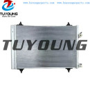 Auto a/c condenser fit Citroën C4 DS4 DS5 Peugeot 307 RCZ 9682531580 9807426280 Size 570* 380* 16 mm