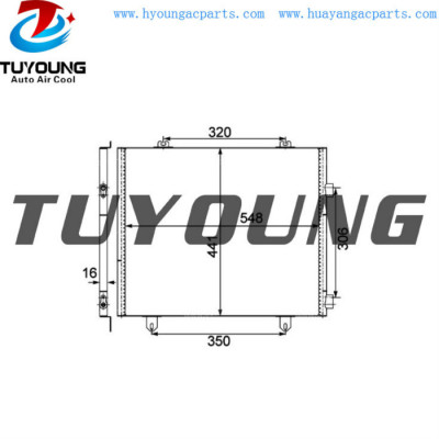 Auto A/C Condenser fit for RENAULT VI MASCOTT 130 truck 1999- 2004 5010382644