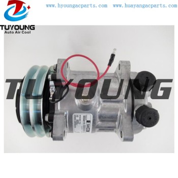 SD7H15 7975 709  Auto ac compressor for ALL ALLIS CHALMERS Case-IH  New Holland Tractor 5165549