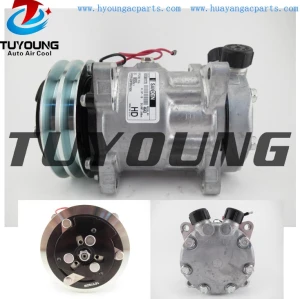SD7H15 7975 709  Auto ac compressor for ALL ALLIS CHALMERS Case-IH  New Holland Tractor 5165549