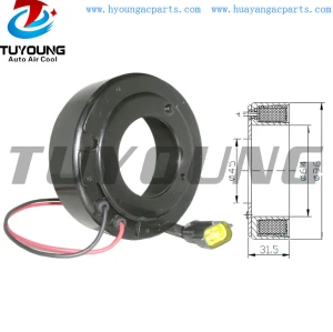 SD7H15 24V Auto ac compressor clutch coil for John Deere JCB 96*64*45*32mm
