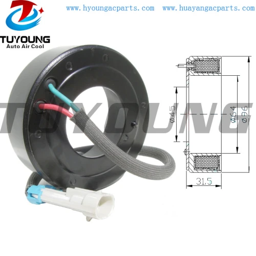 SD7H15 24V Auto a/c Compressor clutch coil for 96 x 64 x 45 x 32mm