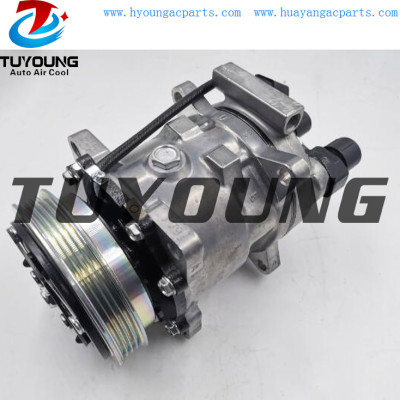 SD5H11 Auto a/c compressor for Bobcat T550 T590 T595 T630 T650 7279139 7023585 7363374