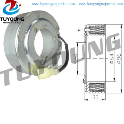 Auto ac compressor clutch coil for Mazda 3 6 II CX-7 H12A1AV4GE H12A1AQ4HE  EH6461450 H12A1AR4GE