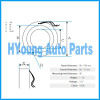 CVC Auto ac compressor clutch coil for RENAULT NISSAN 12v size 100(OD)*66(ID)*45(MHD)*25(H) MM