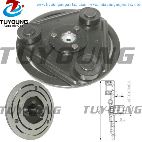 FORD FS Auto ac compressor clutch Hub for Ford size 122*31*15.7 mm