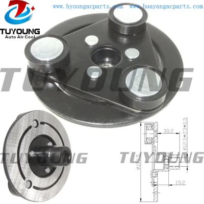 PANASONIC Auto ac compressor clutch hub for MAZDA 3 5 6 size 109.5*47*30.2 mm H12A0BV4JX CC43-61-K00B