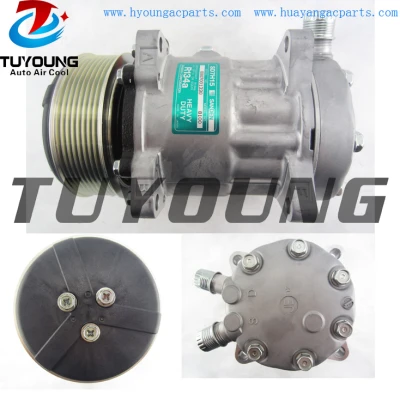 SD7H15 auto ac compressor for ALL New Holland Backhoe Tractor 82008689