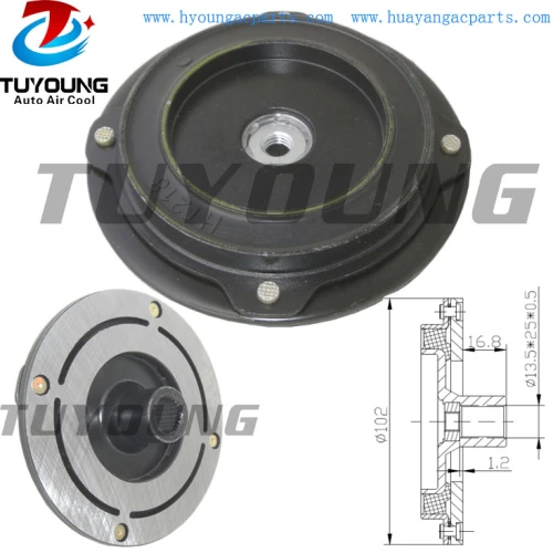 Denso 10S13 auto ac compressor clutch hub for Ford Focus Suzuki Grand Vitara BMW X5 447220-4144