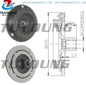6CA17 auto ac compressor clutch hub for Honda Accord Opel Chrysler Grand Voyager Rover Jeep 8D0260808