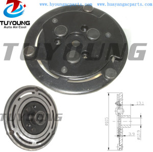 SD7H15 SD7V16 SD6V12 4919U 4919 auto ac Compressor clutch hub size 105*22*13*13 mm