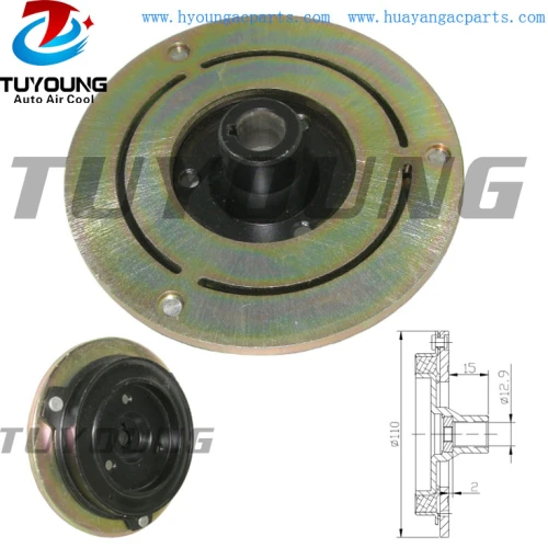 SD7H15 4002 8231 A/C compressor clutch hub for Volvo Truck DAF 1815581 85000458 size 110*32.2*15 mm