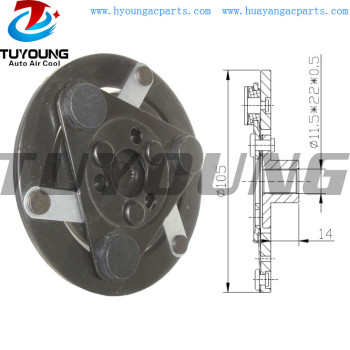 SD6V12 SD7H15 SD7V12 SD7V16 7889 A/C Compressor clutch hub for Scania R420 DAF 85CF 1815581 1864126