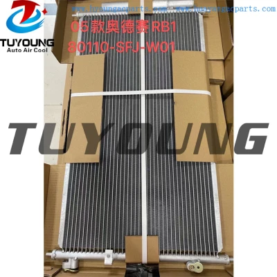 auto ac condenser for Honda Odyssey RB1 2005 80110-SFJ-W01