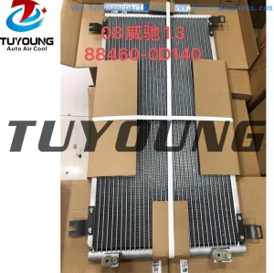auto a/c condenser for Toyota Vios 1.3 2008 88460-0D140 884600D140