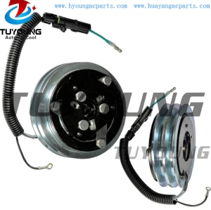 Sanden SD7H15 SD709 auto ac compressor clutch 125MM 2PK 12V, compressor spare parts