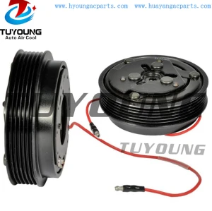 Sanden SD7H15 SD709 auto ac Compressor clutch for CITROEN FIAT DUCATO PEUGEOT 405 125mm 6pk