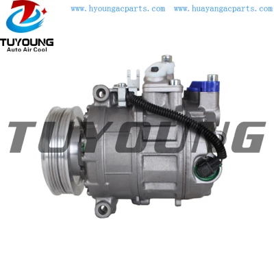 7SEU17C auto ac compressors PORSCHE Cayenne 3.0L VW Touareg 3.0L 447150-6590 958126065X 95812606500 7P0816803A