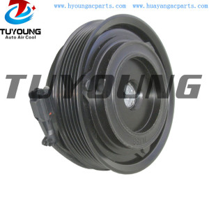 Halla 6pk 123mm 12V auto ac compressor clutch for Hyundai KIA bearing size 35x55x20mm