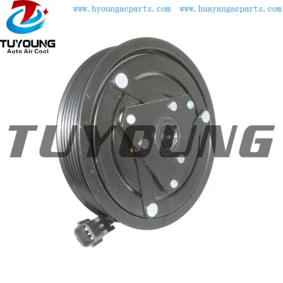 CWV615M 6pk 124 mm 12V auto ac compressor clutch for NISSAN Bearing size 35x55x20 mm