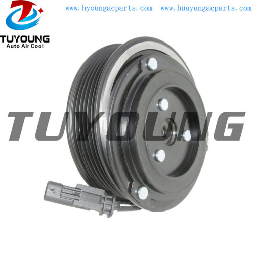 TUYOUNG DELPHI 6PK 110 mm 12v auto ac compressor clutch For OPEL CHEVROLET Bearing size 35x52x20MM