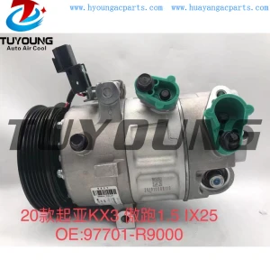 Auto AC compressor for 2020 Kia KX3 1.5 IX25 97701-R9000 97701R9000