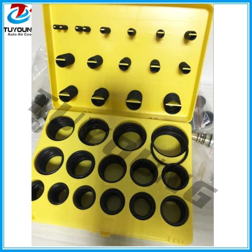 Car a/c O-Ring box Excavator seal Kit Series spare part for Komatsu Hitachi Daewoo Hyundai Kobelco