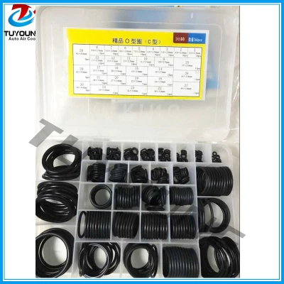 Auto a/c O-Ring box Excavator seal Kit Series spare part for Komatsu Hitachi Daewoo Hyundai Kobelco