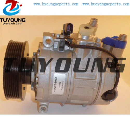 7SEU16C ac compressor VW Touareg 7L6820803B 447220-9010 447180-3310 7L6820803A 4E0260805AT 4E0260805T 4H0260805D