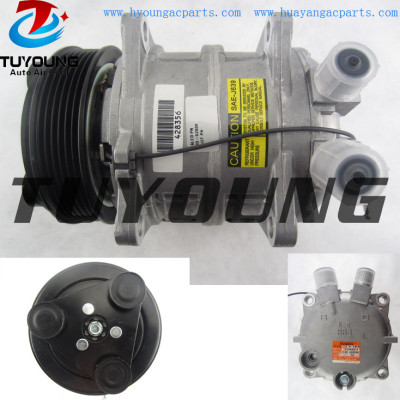 Auto air conditioner compressor for TM08HS 6pk 12V