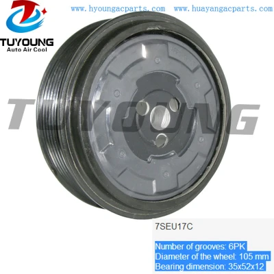 7SEU17C 6PK ac compressor clutch fit BENZ Vito S320 R280 C240 447180-4132 0002309011 447150-0500