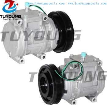 10PA15C Auto AC Compressor fit Daewoo Excavator 130 LC-V 1999- 2208-6013B 22086013B 2208-60-13B 24V