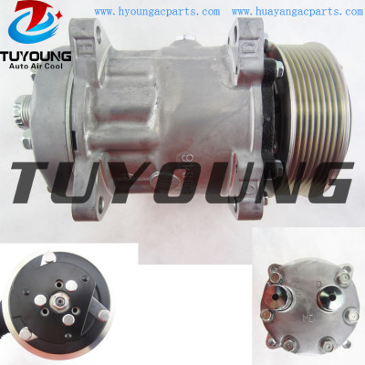 Universal air conditioning compressor Sanden SD7H15 8022 ROT Horizontal 119mm 8G 12V