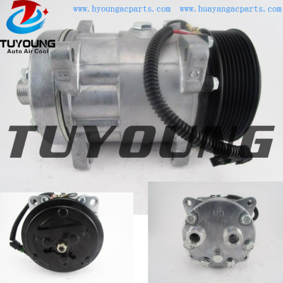 Sanden SD7H15 8022 auto a/c compressor for Peterbilt Kenworth